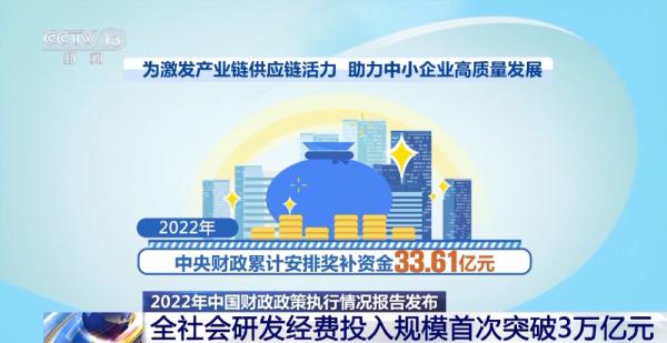 2022年中国财政政策执行情况报告发布 预算执行情况总体良好