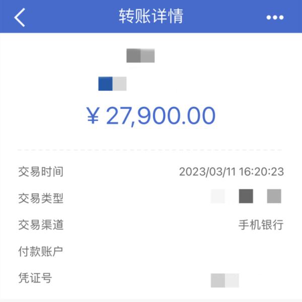 转账30万截图图片