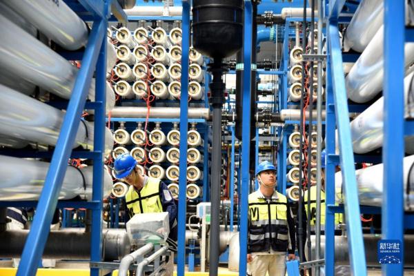 新华全媒+丨山东青岛：海水淡化成为淡水资源有效补给