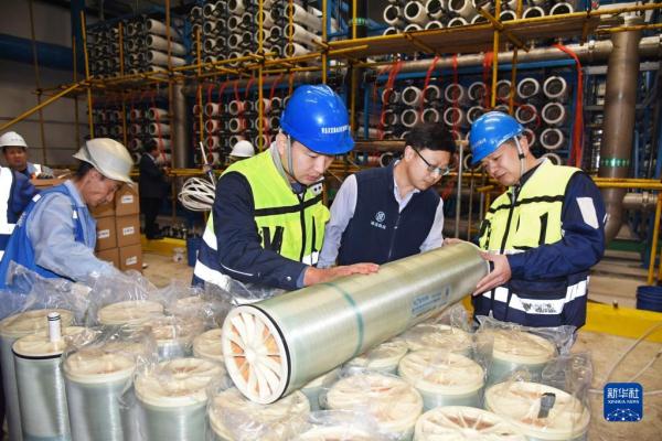 新华全媒+丨山东青岛：海水淡化成为淡水资源有效补给