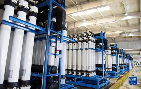 新华全媒+丨山东青岛：海水淡化成为淡水资源有效补给