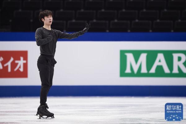 花样滑冰世锦赛:中国选手赛前训练 花样滑冰世锦赛:中国选手赛前训练