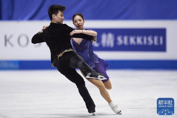花样滑冰世锦赛:中国选手赛前训练 花样滑冰世锦赛:中国选手赛前训练