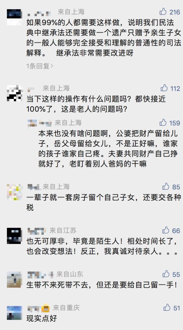 上海父母赶在子女结婚前立遗嘱！99.8%的老人都选了这个条款