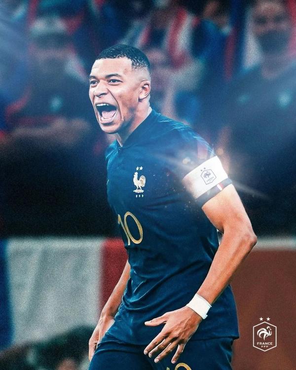 扛旗!姆巴佩出任法国队新任队长 扛旗!姆巴佩出任法国队新任队长