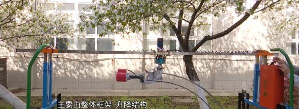 安农大六位学生自制神器！为植物“理发” ！
