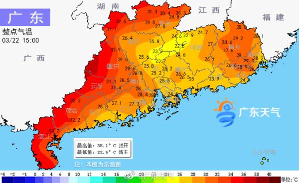 气温狂飙！今年首场强对流天气明天来袭，广州雨天要持续到……