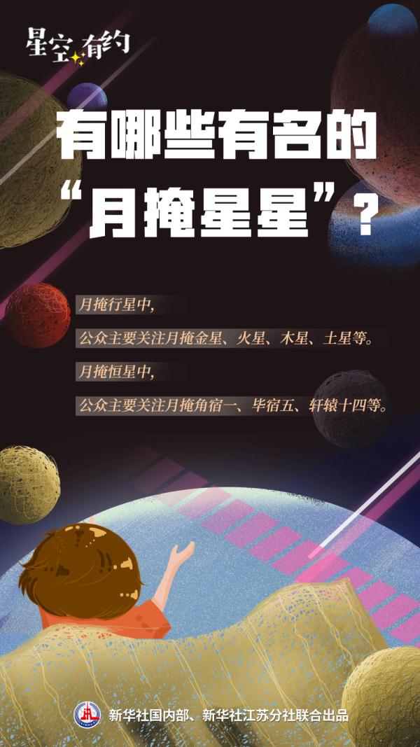 星空有约｜为啥星星会被月亮“掩”住？