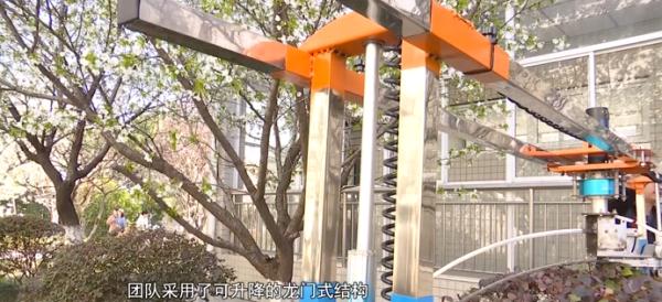 安农大六位学生自制神器！为植物“理发” ！