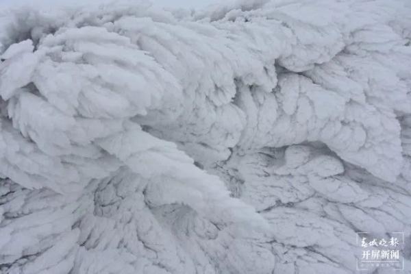 阳春三月,云南这里现罕见雾凇美景 阳春三月,云南这里现罕见雾凇美景