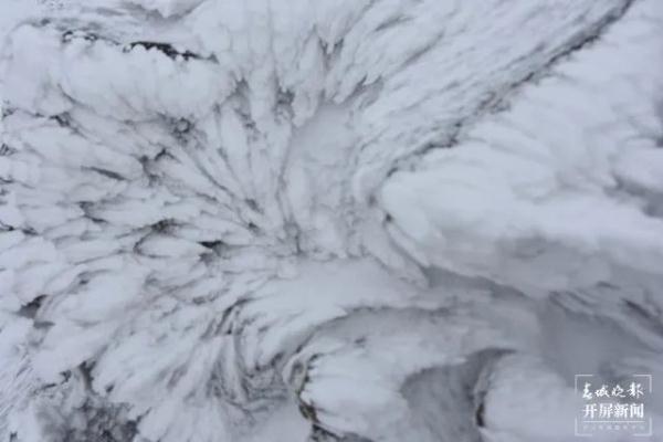 阳春三月,云南这里现罕见雾凇美景 阳春三月,云南这里现罕见雾凇美景