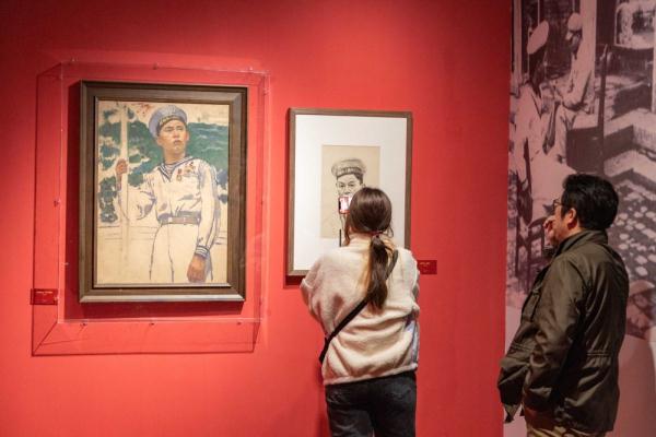 “为人民造像”—徐悲鸿笔下的劳动人民主题展在重庆启幕