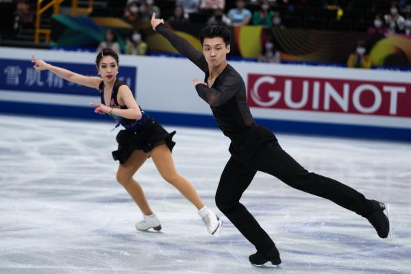 花样滑冰世锦赛丨中国组合亮相冰舞赛场 花样滑冰世锦赛丨中国组合亮相冰舞赛场