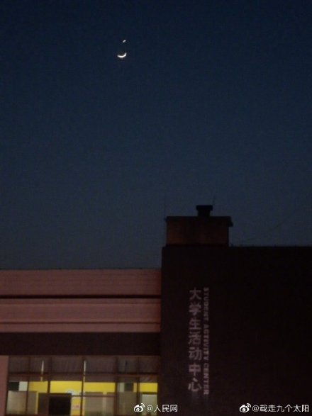 看！月亮星星在对你微笑wink