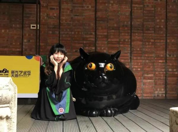 她设计的标识将随火箭飞天！