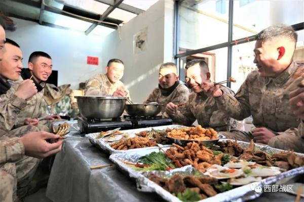 高原驻训，官兵实现“海鲜大餐自由”