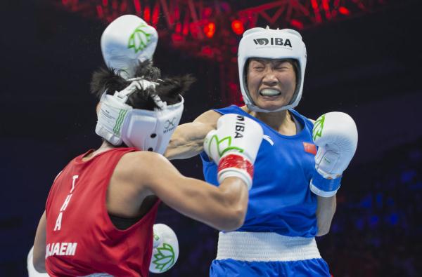 世界女子拳击锦标赛：杨柳获63-66公斤级冠军