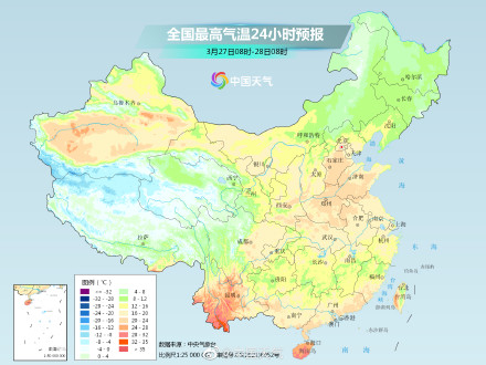 南北方气温倒挂！北方持续向暖 南方湿凉一直到月底