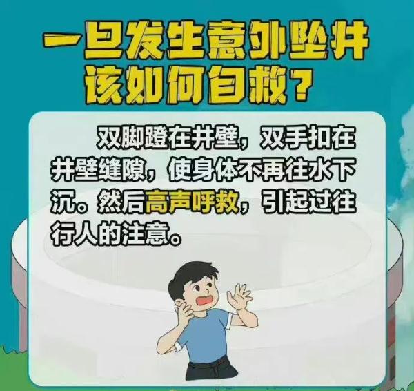一老人不慎坠井 消防员“倒挂金钩”营救