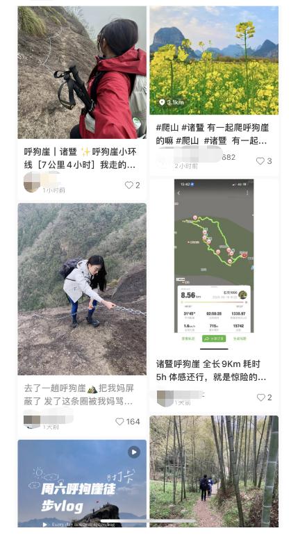 多人攀上细长垂直岩壁集体晃动？看着都怕…