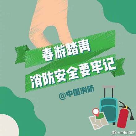 春游踏青注意防火