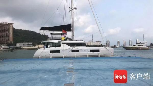 三亚口岸迎来“乙类乙管”后首艘进口“零关税”帆船