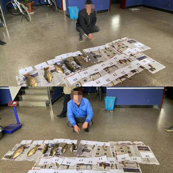 两人非法电鱼被抓获，警方提醒：切莫贪图小利以身试法