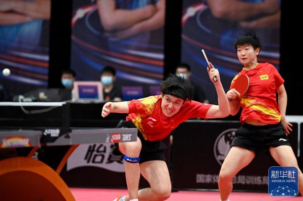 世乒赛选拔赛（第二站）：王楚钦/孙颖莎获得混双直通名额