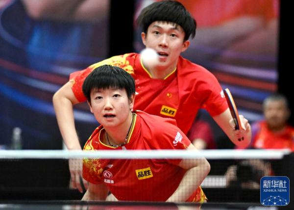 世乒赛选拔赛（第二站）：王楚钦/孙颖莎获得混双直通名额
