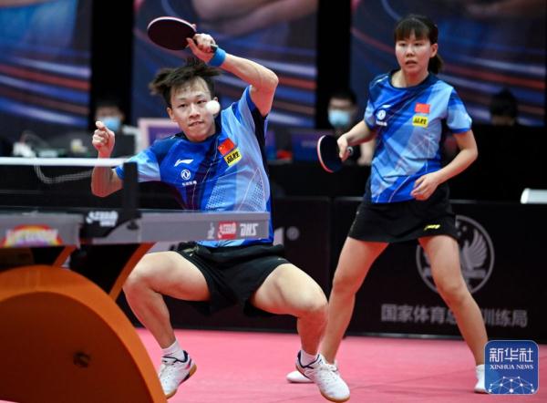 世乒赛选拔赛（第二站）：王楚钦/孙颖莎获得混双直通名额
