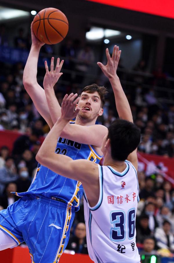 篮球丨CBA常规赛：北京首钢胜青岛国信水产
