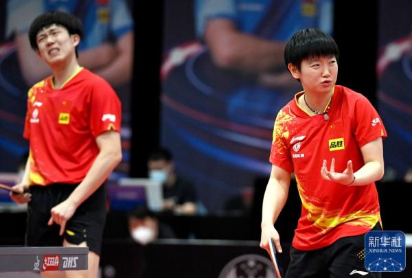 世乒赛选拔赛（第二站）：王楚钦/孙颖莎获得混双直通名额