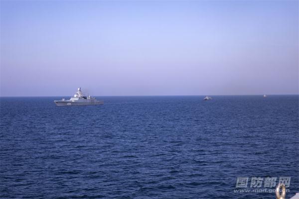 中、伊、俄近期举行海上联合军演，国防部介绍有关情况
