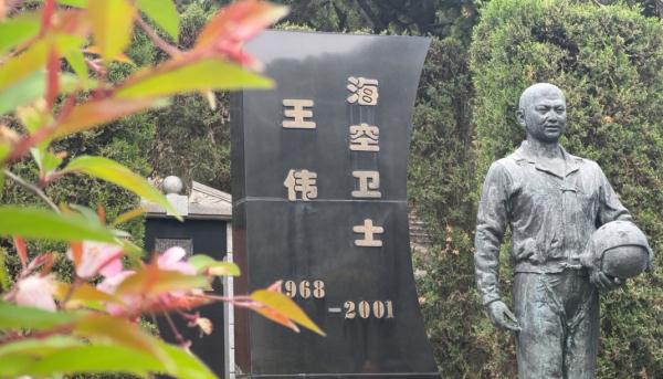 王伟墓碑前,老战友们带来了52个孩子的敬仰…… 王伟墓碑前,老战友们带来了52个孩子的敬仰……