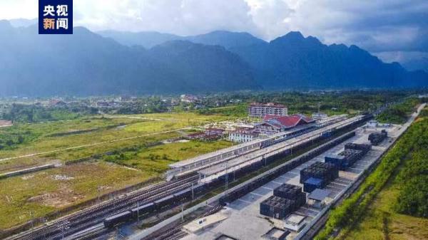 中老铁路老挝段季度货发量再创新高 中老铁路老挝段季度货发量再创新高