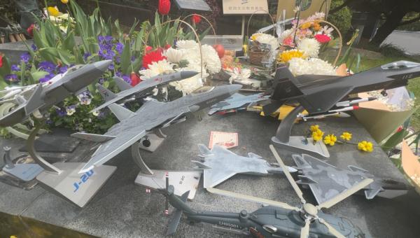 王伟墓碑前,老战友们带来了52个孩子的敬仰…… 王伟墓碑前,老战友们带来了52个孩子的敬仰……