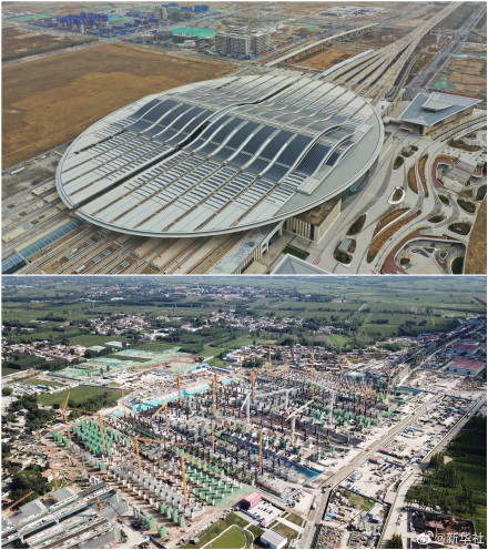 一组对比图看雄安变化有多大