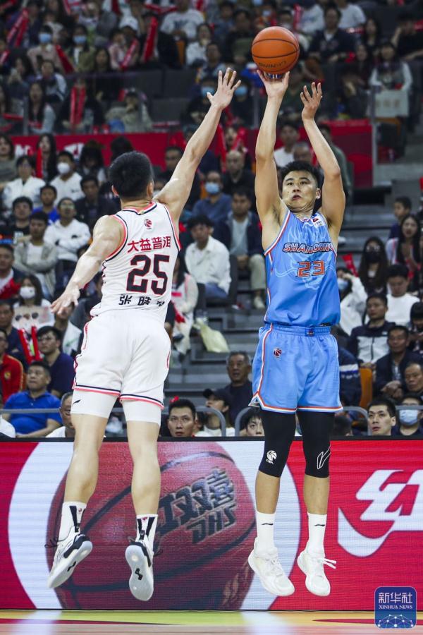 CBA常规赛：广东东莞大益胜山东高速
