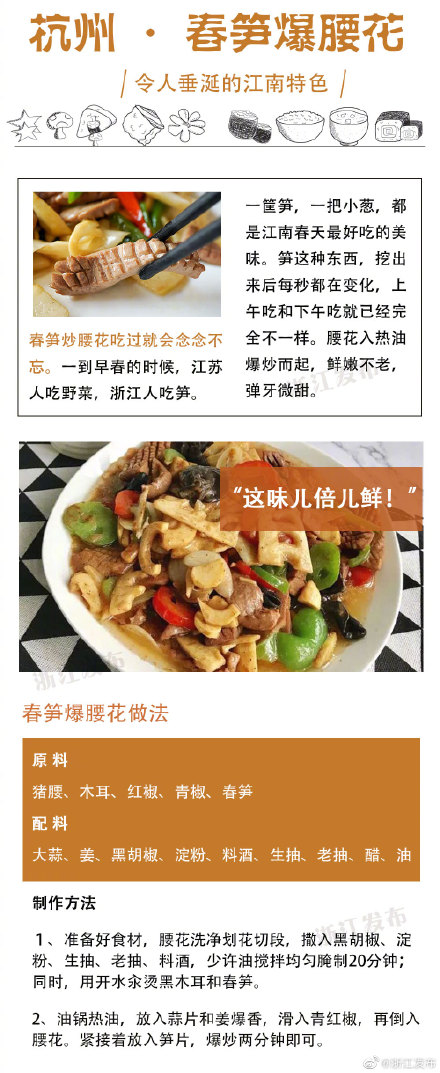 浙江5道时令笋菜，不要错过春天的这口“鲜”！