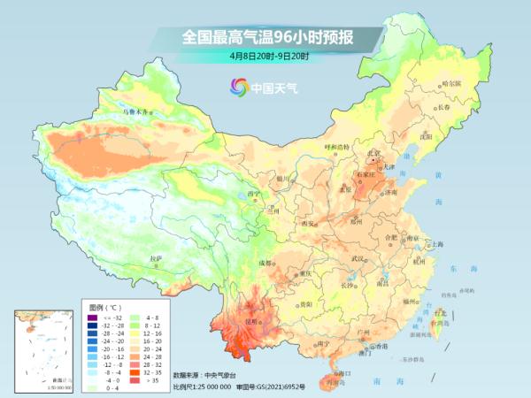 云南这地全国最热，将突破40℃！下周昆明气温高达……