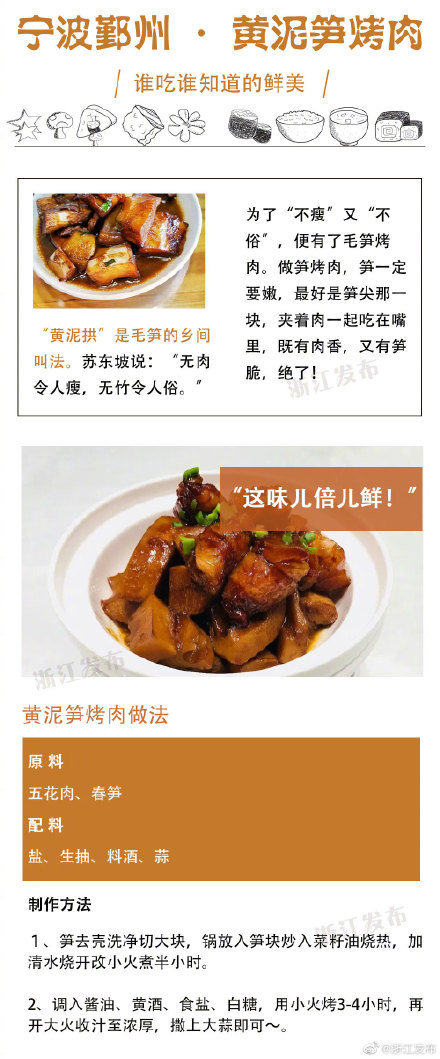 浙江5道时令笋菜，不要错过春天的这口“鲜”！