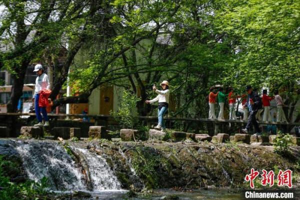 安徽黄山：生态旅游春意浓