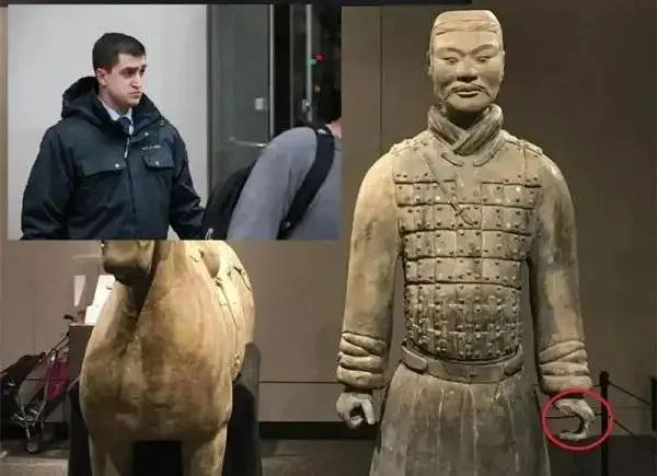 掰断兵马俑拇指，他终于认罪了！