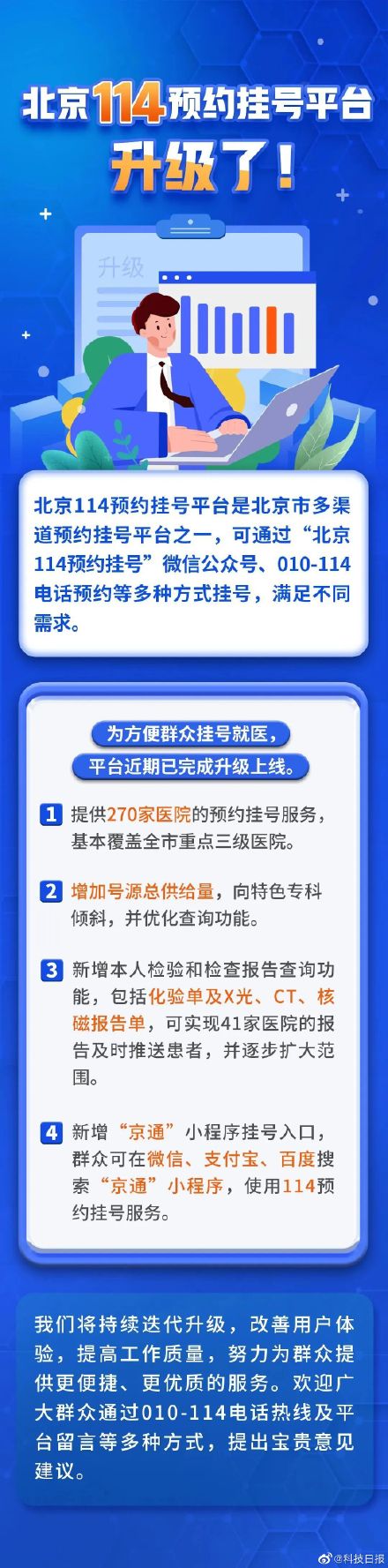 北京114预约挂号平台已升级