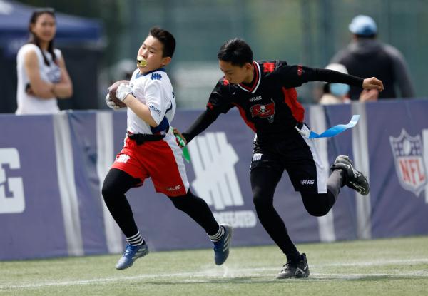 “闪耀之星”腰旗橄榄球华北赛区比赛