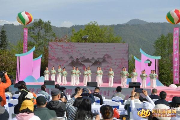 最美四月天 汶川漩口赵公山千亩樱花等你来看