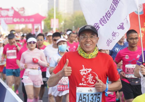 2023淮安马拉松举行