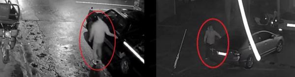 两男子大半夜不睡觉,上街拉车门!一拉就是上百辆 两男子大半夜不睡觉,上街拉车门!一拉就是上百辆