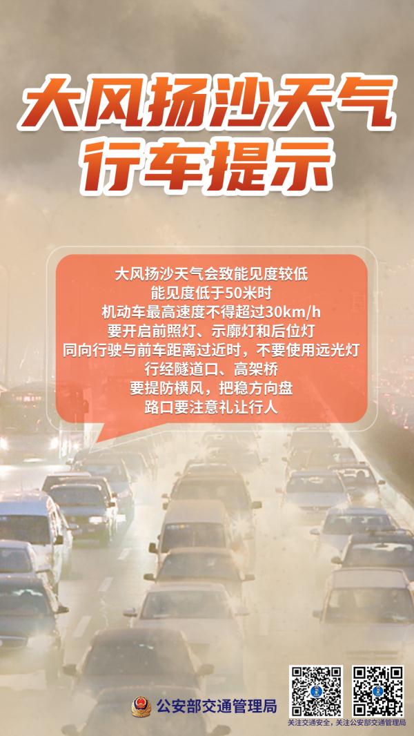 大风扬沙天气行车提示 大风扬沙天气行车提示