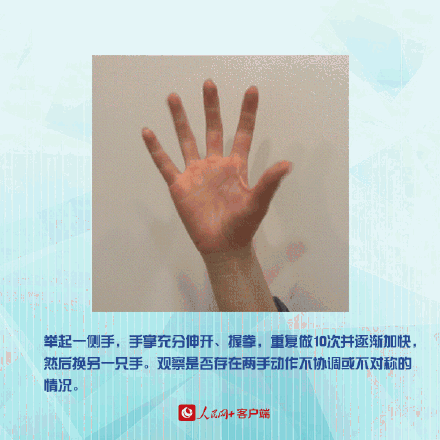 转需!6个动作自测是否患帕金森 转需!6个动作自测是否患帕金森